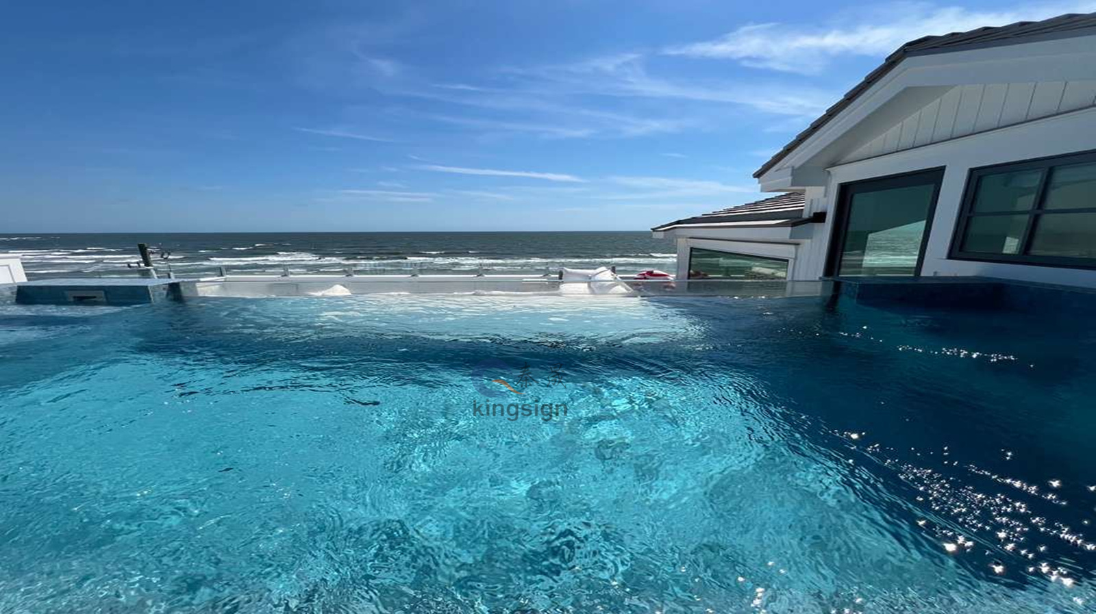 KingsIgn Acryl Block plošča za okno za bazen